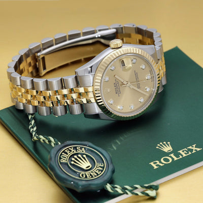 Pre-owned Rolex Datejust 178273 2018 Watch