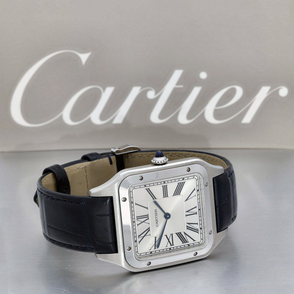 Pre-owned Cartier Santos Dumont WSSA0032 2022 Watch