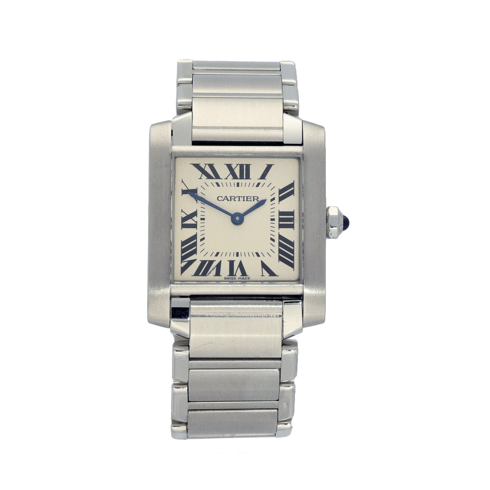 Pre-owned Cartier Tank Francaise 3571 Watch