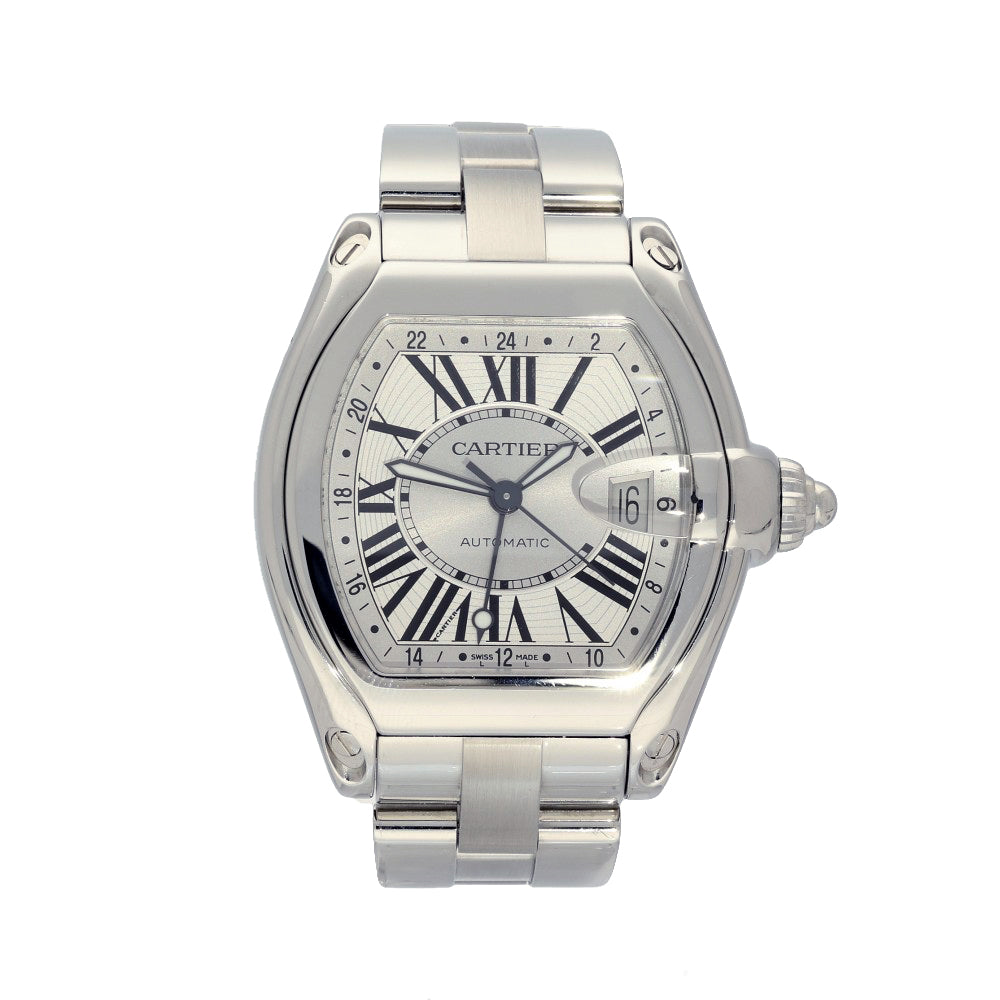 Pre-owned Cartier Roadster GMT XL 2722 2000's Watch