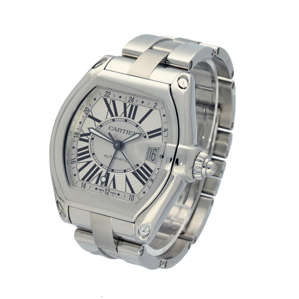 Pre-owned Cartier Roadster GMT XL 2722 2000's Watch