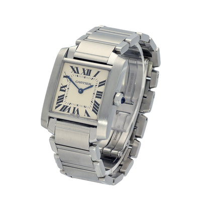 Pre-owned Cartier Tank Francaise 3571 Watch