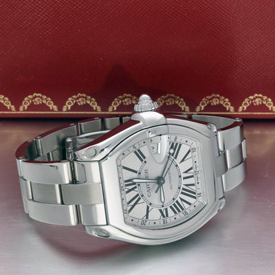 Pre-owned Cartier Roadster GMT XL 2722 2000's Watch