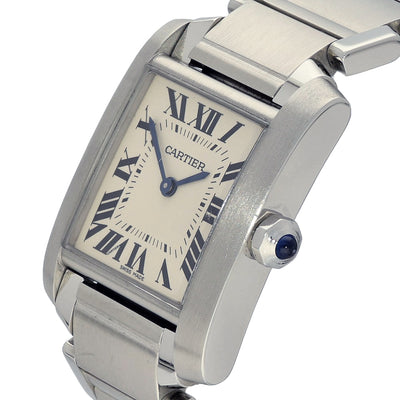 Pre-owned Cartier Tank Francaise 3571 Watch