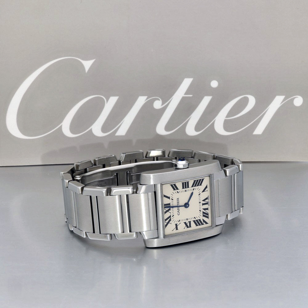 Pre-owned Cartier Tank Francaise 3571 Watch