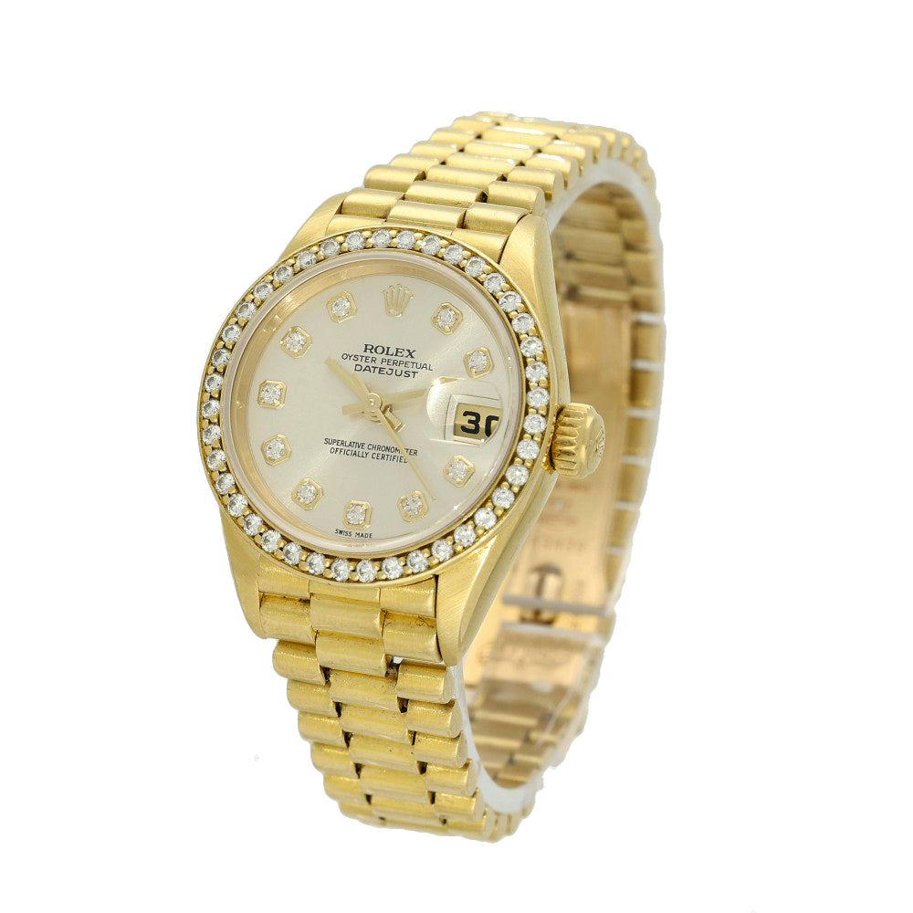 Pre-owned Rolex Datejust 69138 1988 Watch