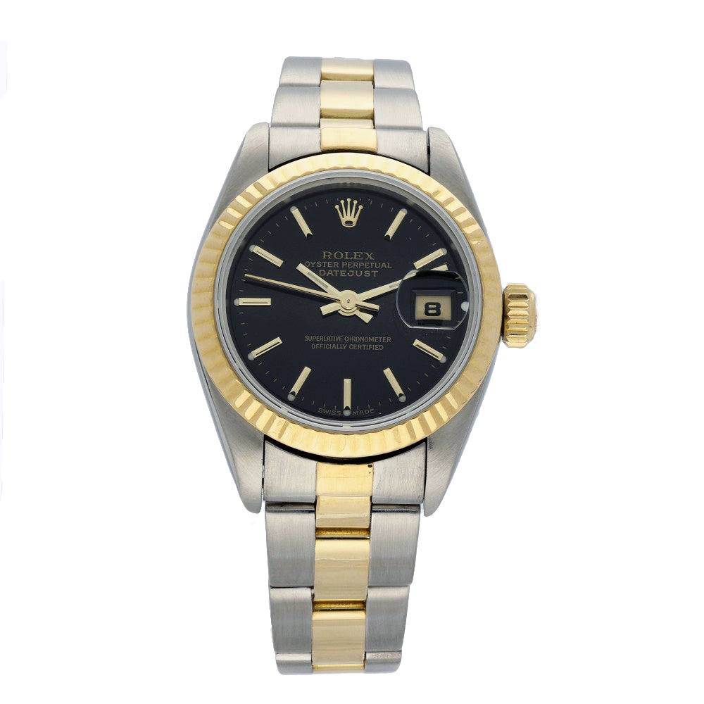 Pre-owned Rolex Ladies Datejust 69173 1990 watch