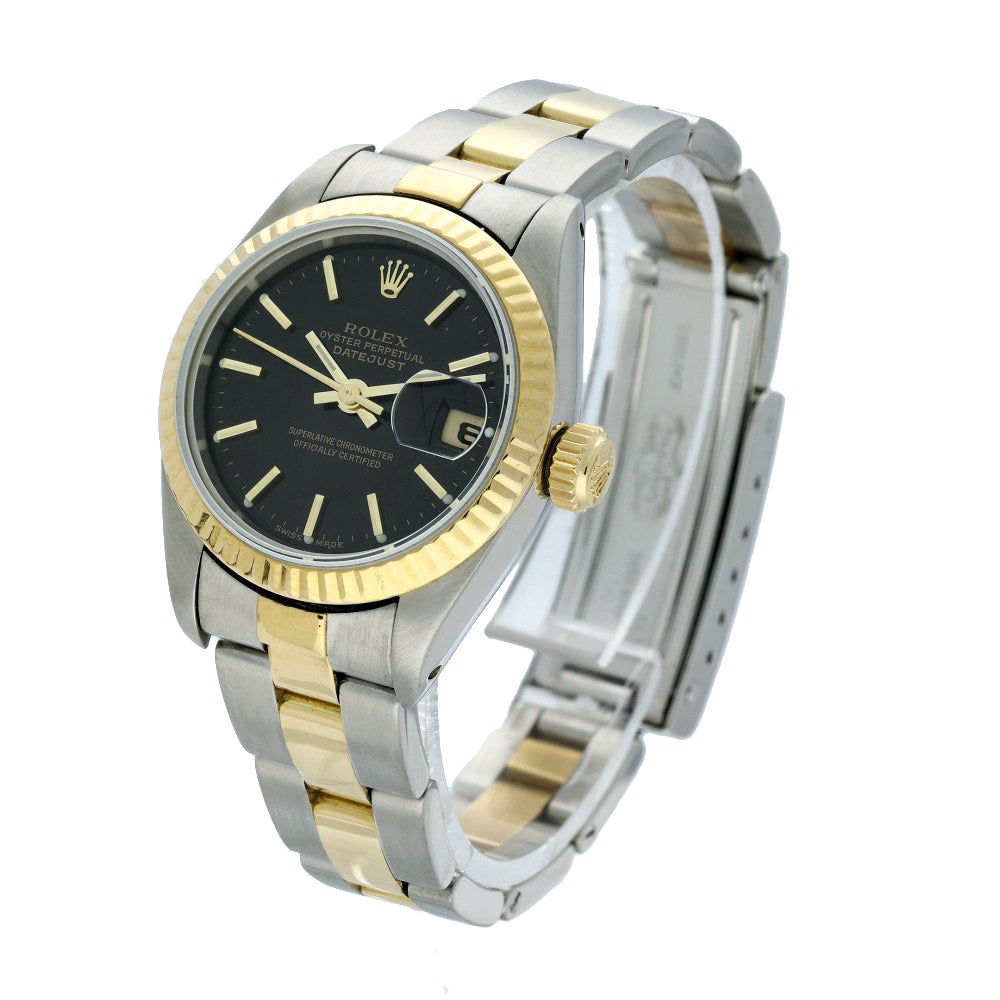 Pre-owned Rolex Ladies Datejust 69173 1990 watch