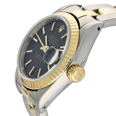 Pre-owned Rolex Ladies Datejust 69173 1990 watch