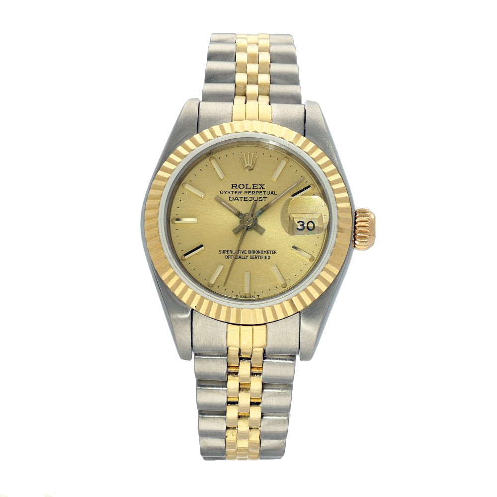 Pre-owned Rolex Ladies Datejust 69173 1988 Watch