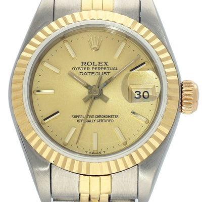 Pre-owned Rolex Ladies Datejust 69173 1988 Watch
