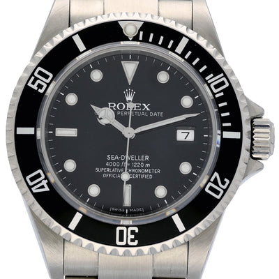 Pre-owned Rolex Sea-Dweller 16600 2008 watch