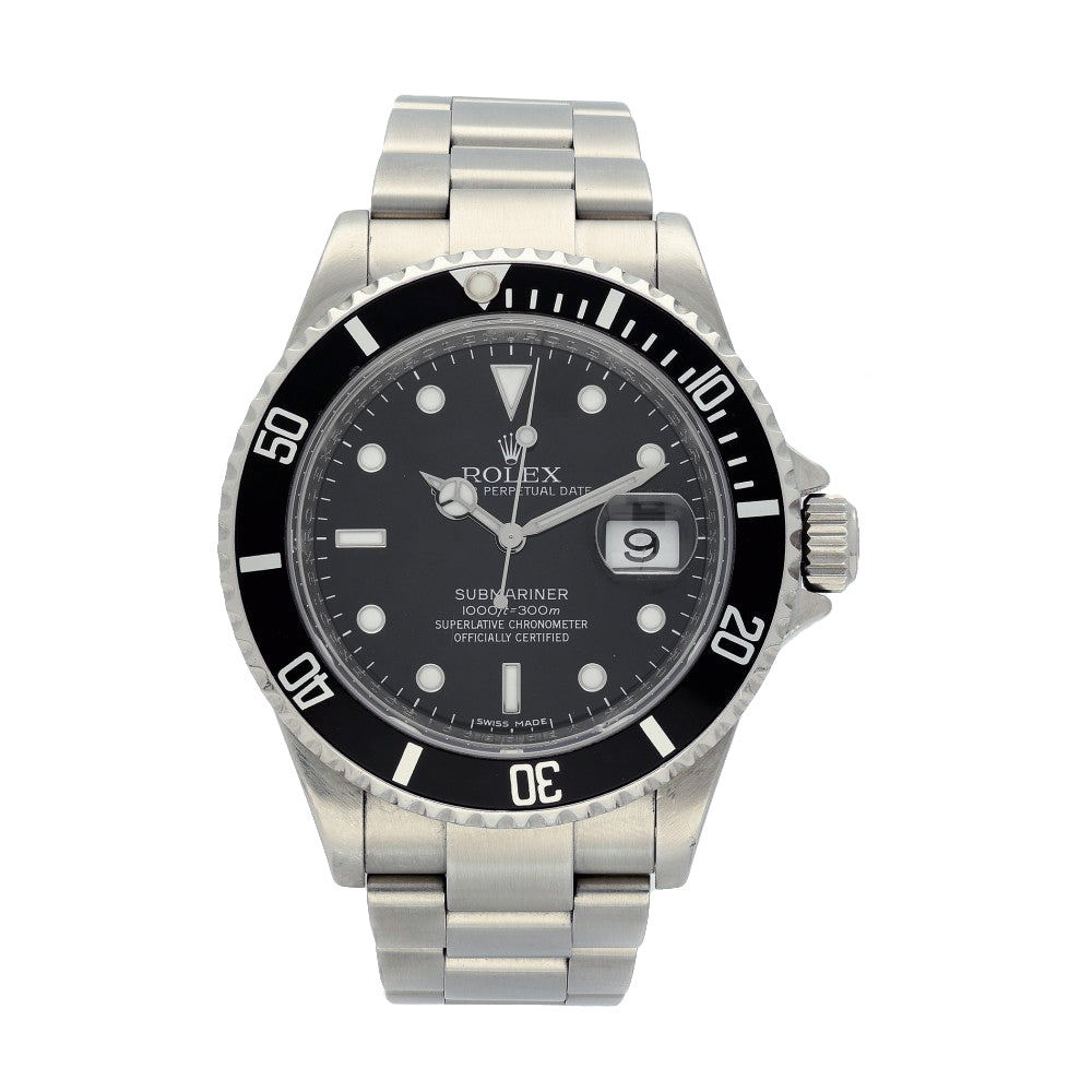 Pre-owned Rolex Submariner 16610 2008 watch