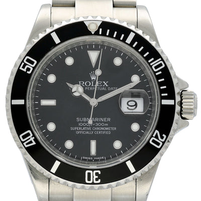Pre-owned Rolex Submariner 16610 2008 watch