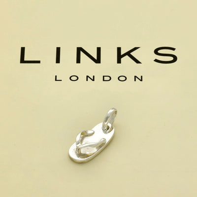 Pre-loved Links of London Silver Flip Flop Charm