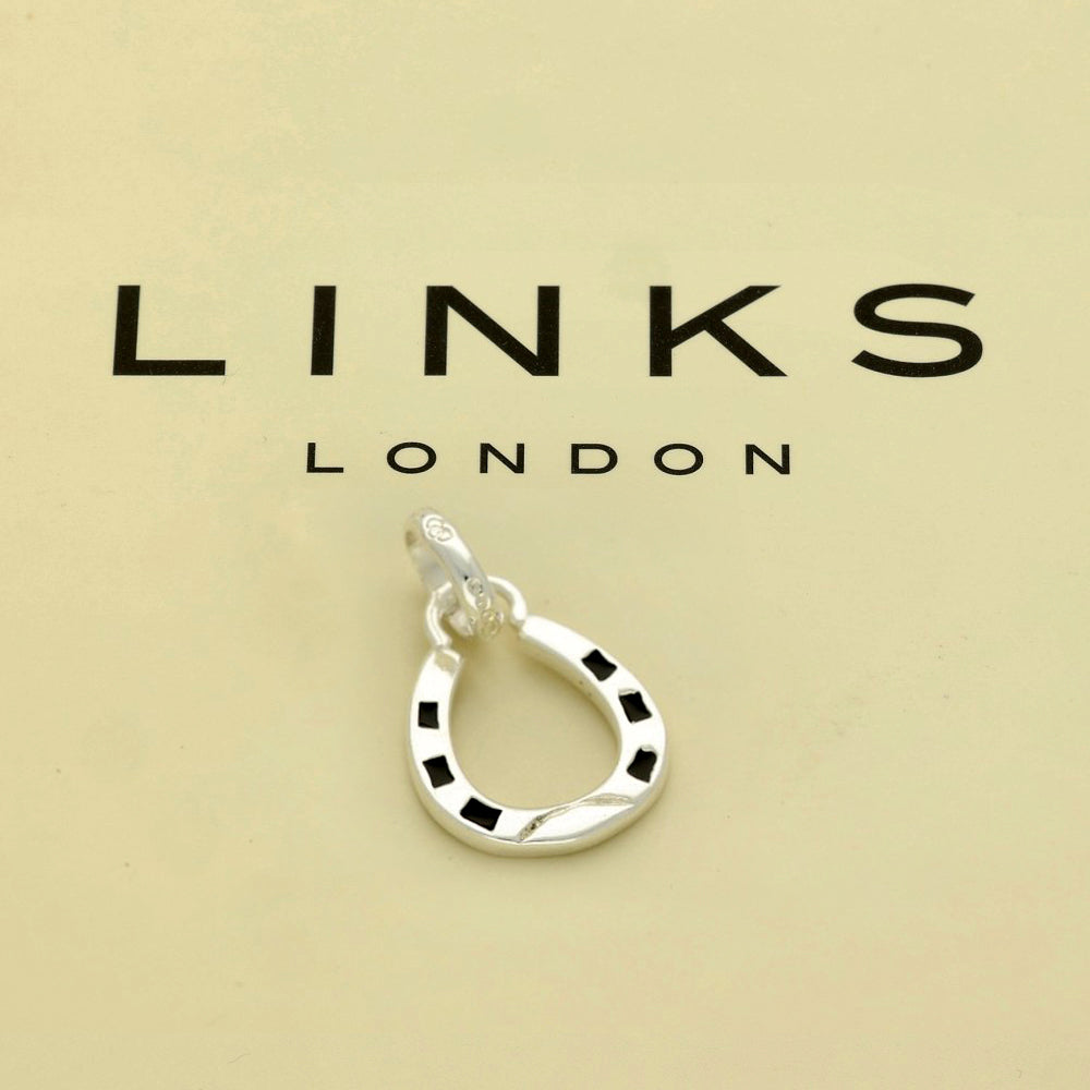 Pre-loved Links of London Silver Lucky Horse Shoe Charm