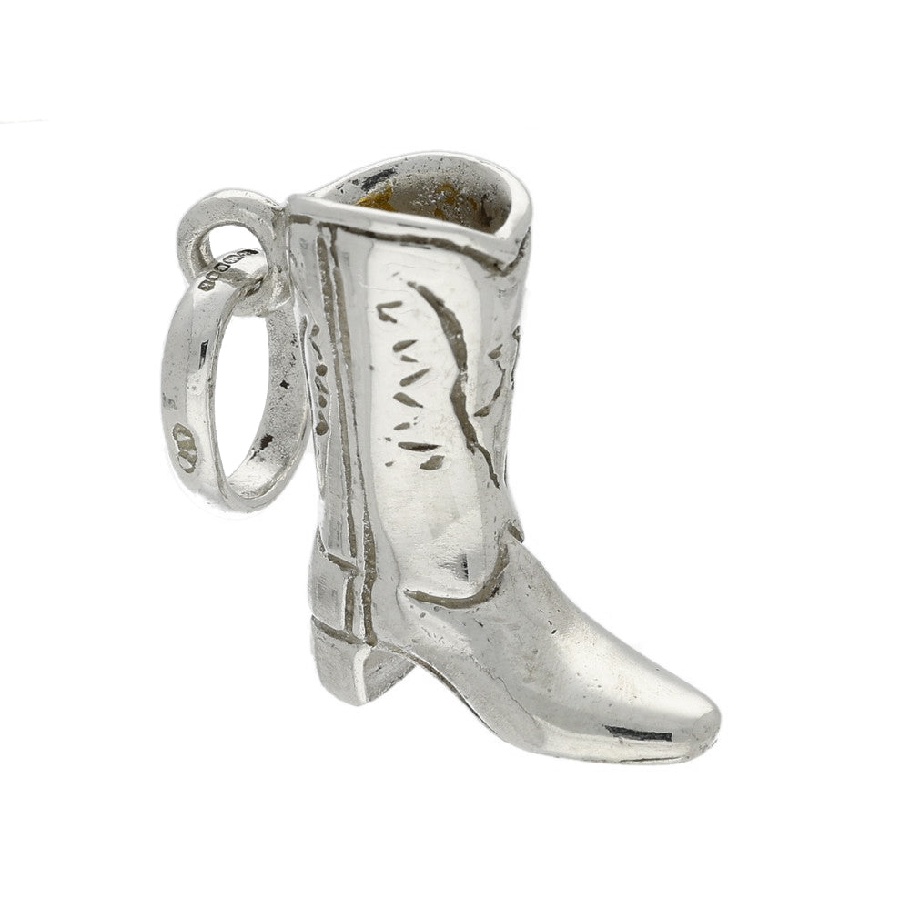 Pre-loved Links of London Silver Cowboy Boot Charm