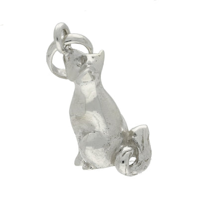 Pre-loved Links of London Silver Cat Charm 5030.0121