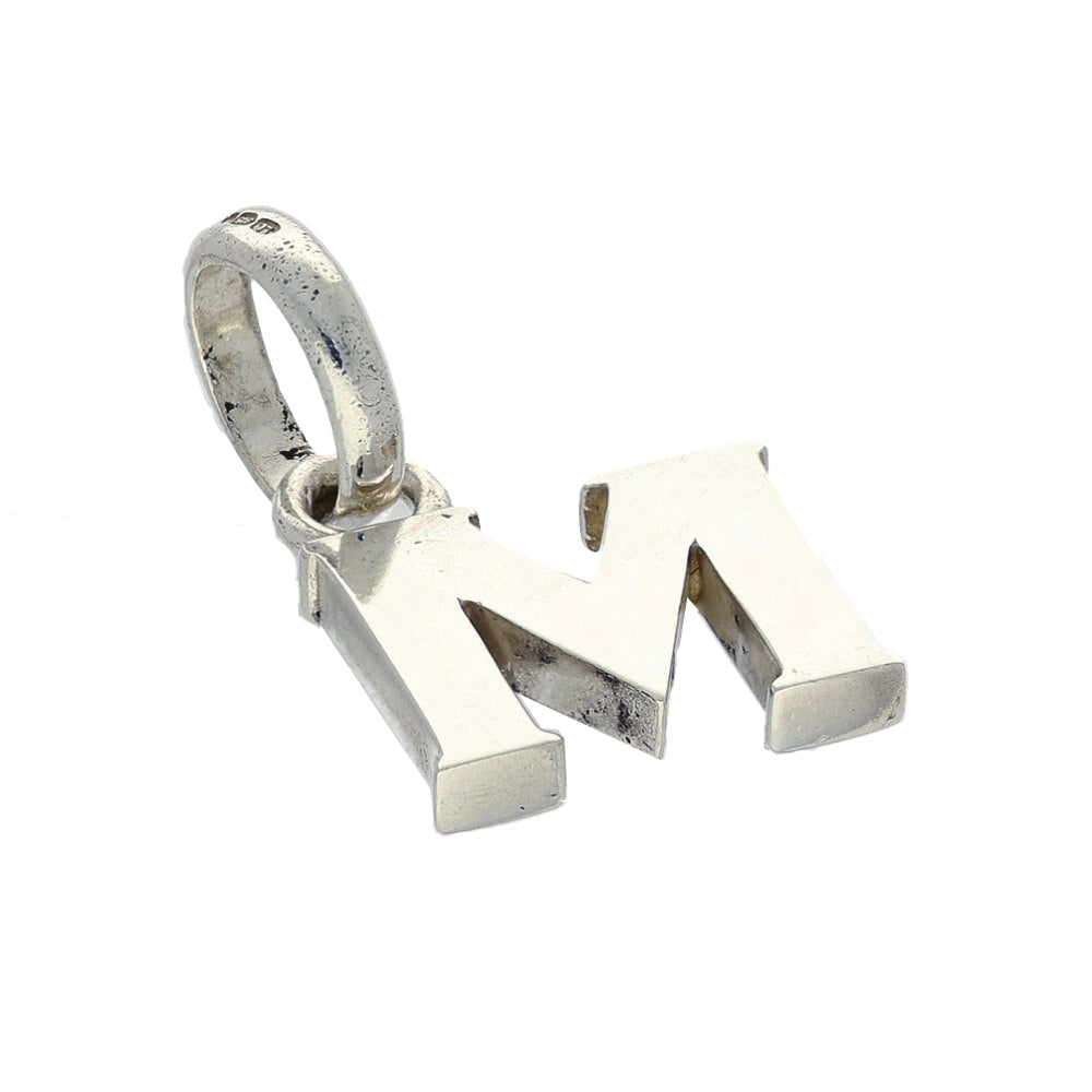 Pre-loved Links of London Silver Initial M Charm