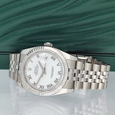 Pre-owned Rolex Datejust 116234 2009 Watch