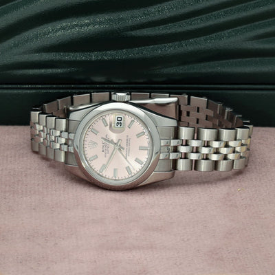 Preowned Rolex Date Just 179160 2012 Watch