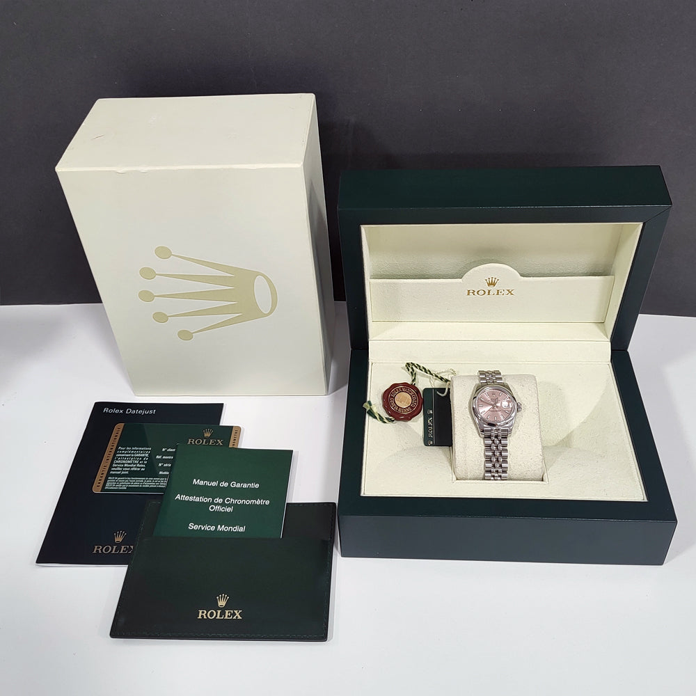 Preowned Rolex Date Just 179160 2012 Watch