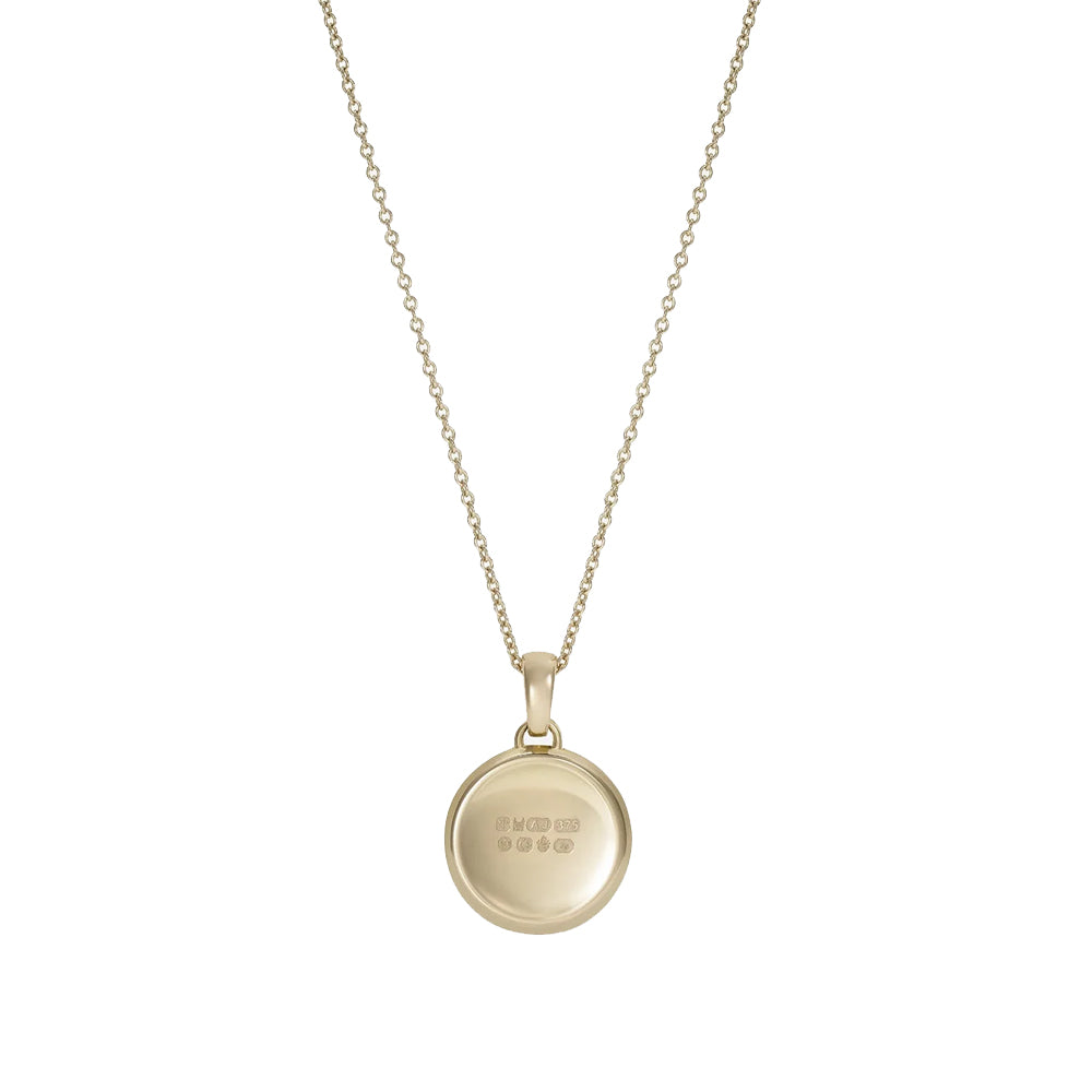 886 The Royal Mint - 886 Caustic Tower Pendant with Chain in 9ct Yellow Gold