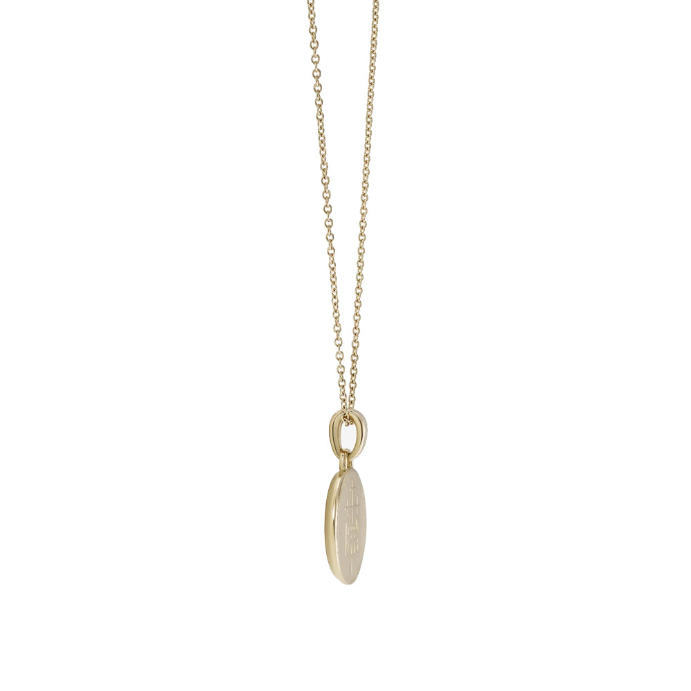 886 The Royal Mint - 886 Caustic Tower Pendant with Chain in 9ct Yellow Gold