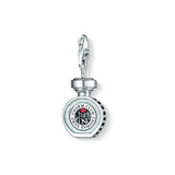Thomas Sabo Silver Charm Rose Perfume Bottle Charm 0696-007-11