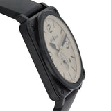 Pre-owned Bell & Ross Aviator BRS-DESERT-CEM Watch