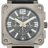 Pre-owned Bell & Ross BR01-94 Titanium Watch