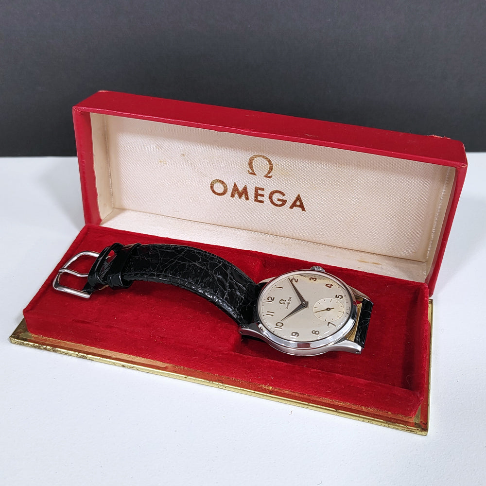 Preowned Omega Dennison case 13322 1956 Watch