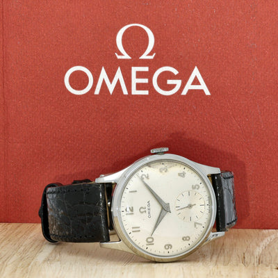 Preowned Omega Dennison case 13322 1956 Watch