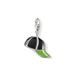 Thomas Sabo Silver Enamel Baseball Cap Charm 0729-007-6