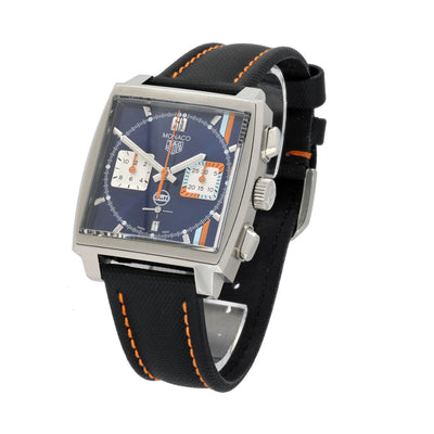 Pre-owned TAG Heuer Monaco TAG Gulf CBL2115.FC6494 Watch 2022