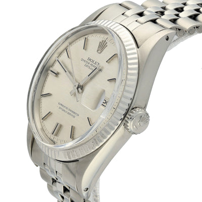 Pre-owned Rolex Date-Just 1600 1970 Watch