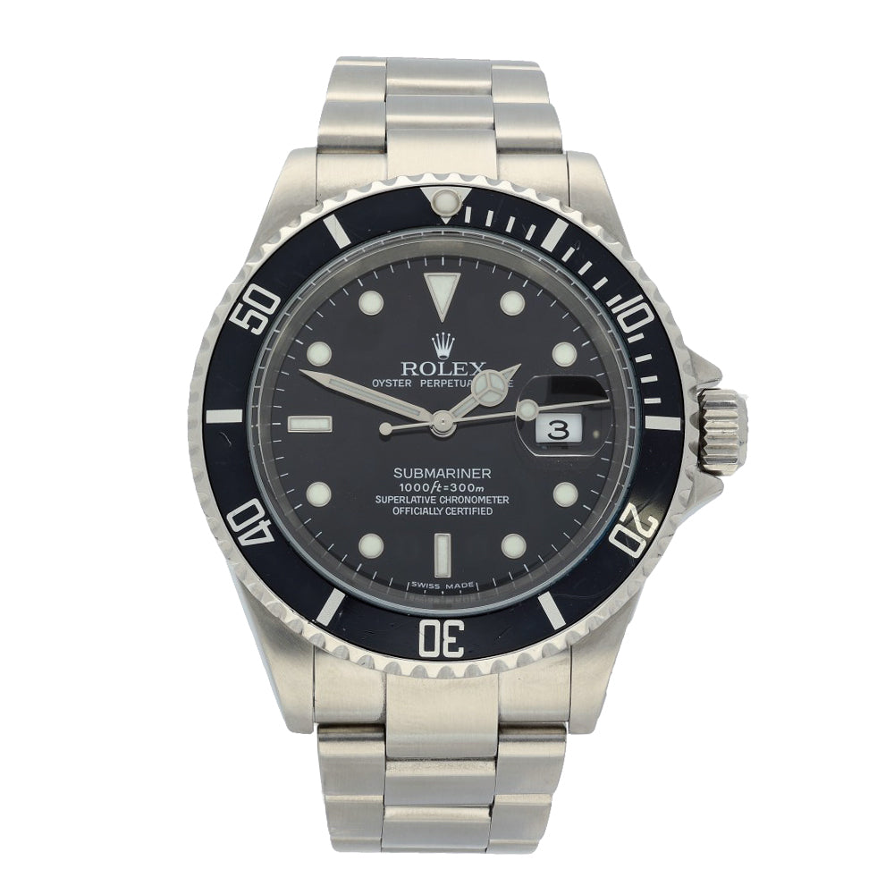 Pre-owned Rolex Submariner 16610T 2006-07 Watch