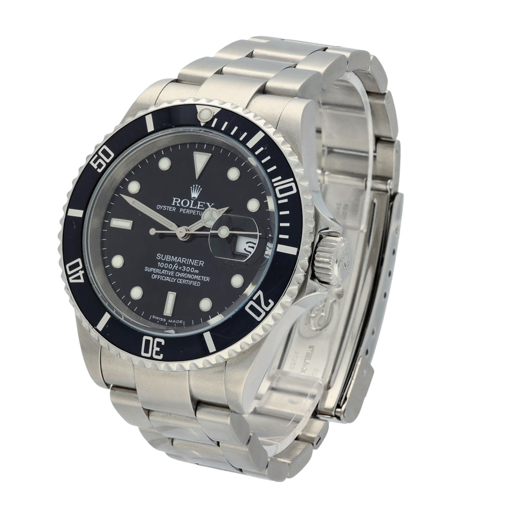 Pre-owned Rolex Submariner 16610T 2006-07 Watch