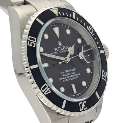 Pre-owned Rolex Submariner 16610T 2006-07 Watch