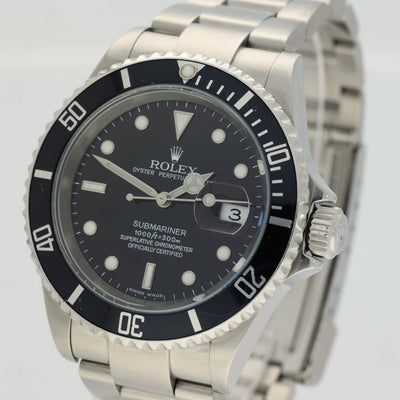 Pre-owned Rolex Submariner 16610T 2006-07 Watch