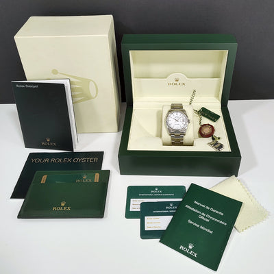 Pre-owned Rolex Date Just 116200 2007 "Roulette" Watch