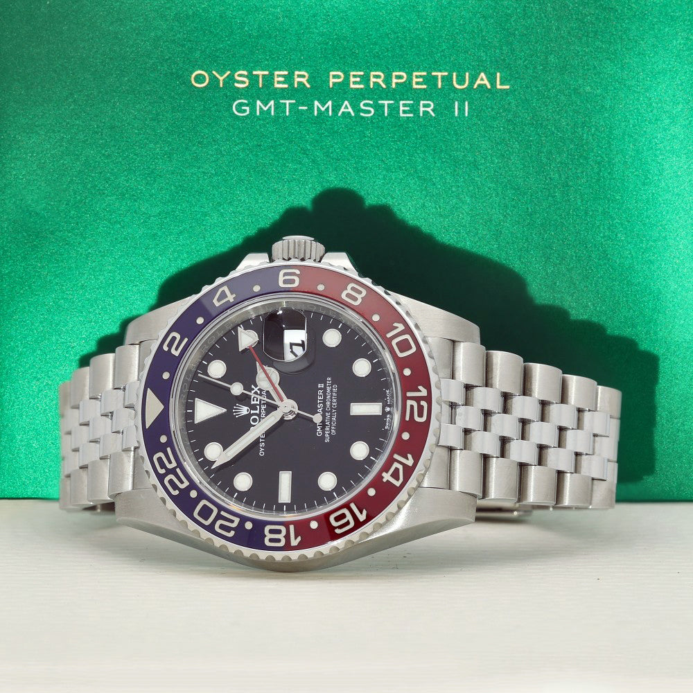 Preowned Rolex GMT-Master II 126710BLRO 2020 (New Card) Watch