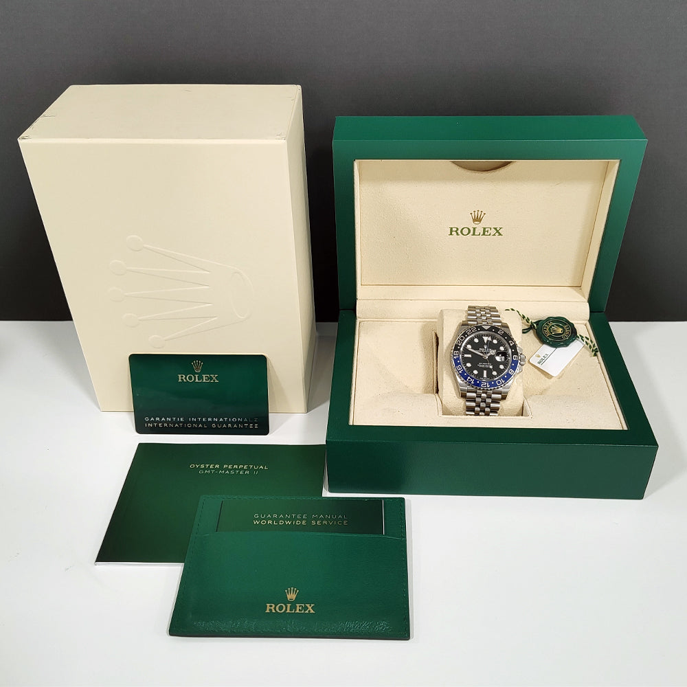 Preowned Rolex GMT-Master II 126710BLNR 2020 (New Card) Watch