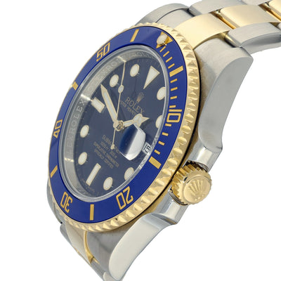 Preowned Rolex Submariner 116613LB 2016 Watch