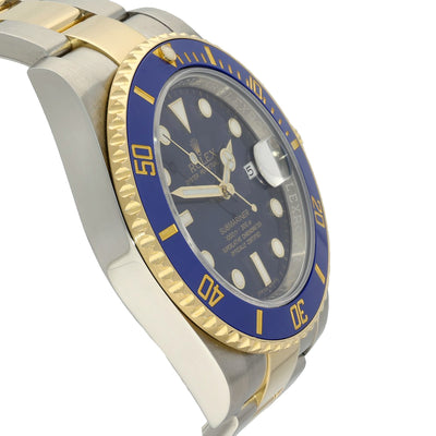 Preowned Rolex Submariner 116613LB 2016 Watch