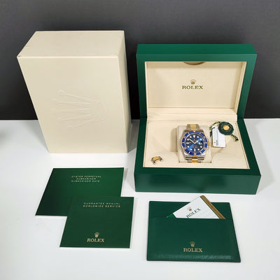 Preowned Rolex Submariner 116613LB 2016 Watch