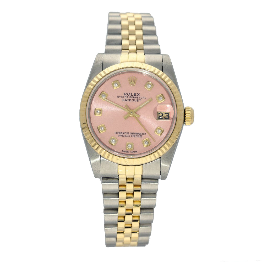 Preowned Rolex 31mm Datejust 68273 1993 Watch