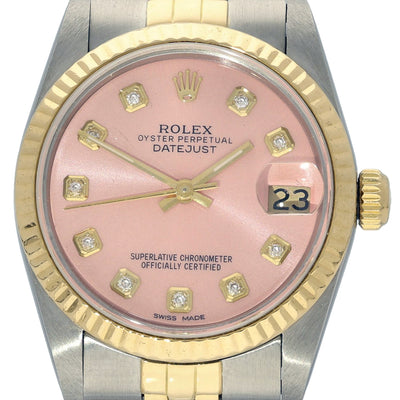 Preowned Rolex 31mm Datejust 68273 1993 Watch