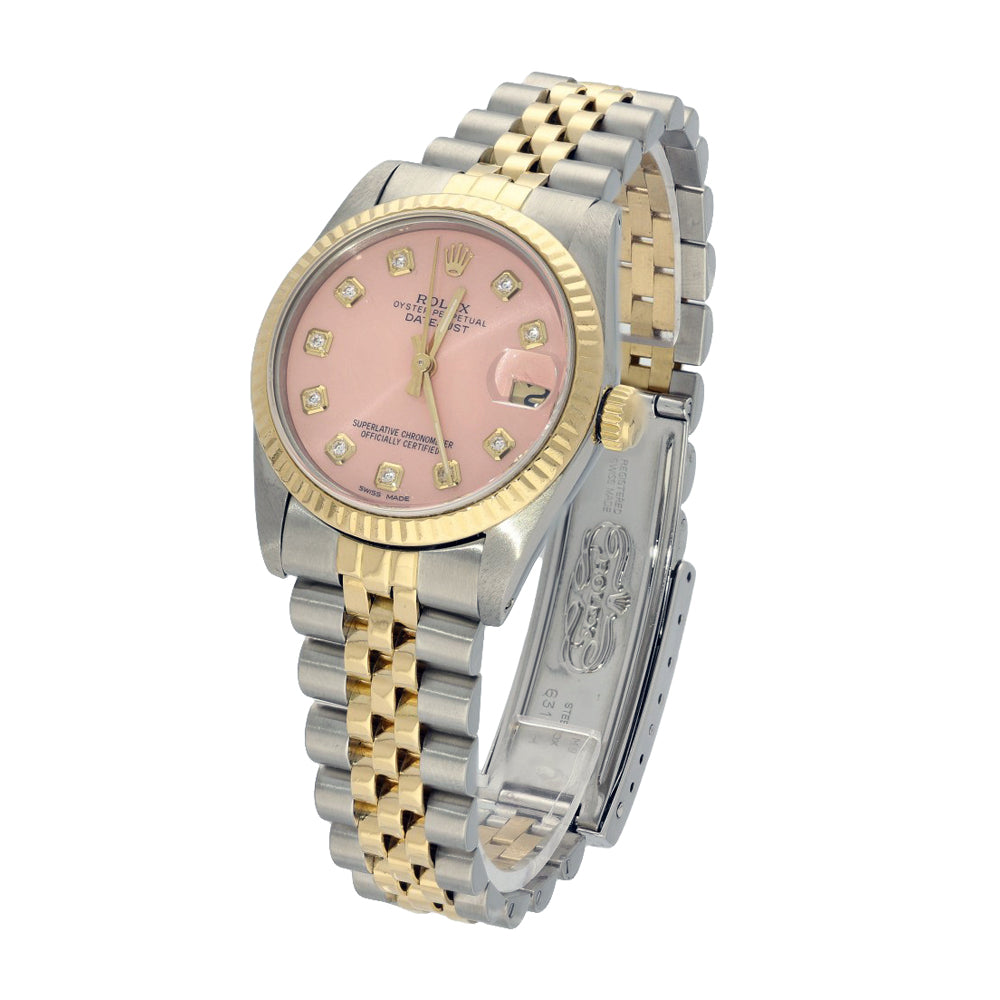 Preowned Rolex 31mm Datejust 68273 1993 Watch