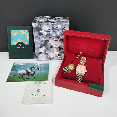 Preowned Rolex 31mm Datejust 68273 1993 Watch